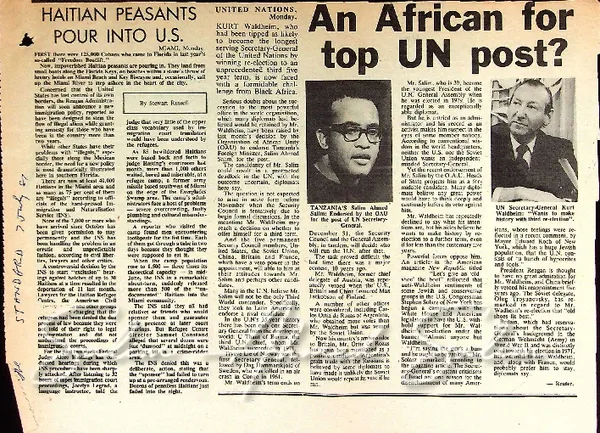 UNSG Election Coverage