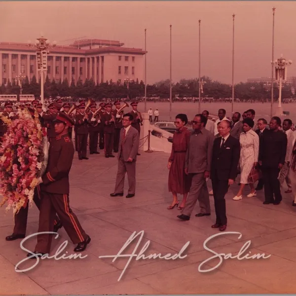 Laying a Wreath at the Monument to the Peoples Heroes 18091984