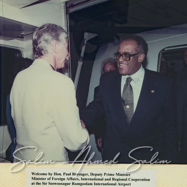 SG OAU Mauritius Visit 1996 2