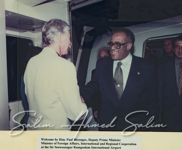 SG OAU Mauritius Visit 1996 2