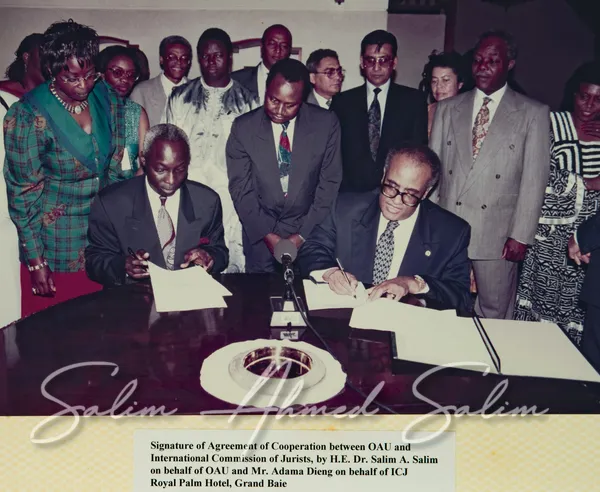 SG OAU Mauritius Visit 1996 13