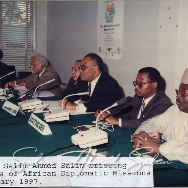 OAU COURTESY CALLS 1997000005