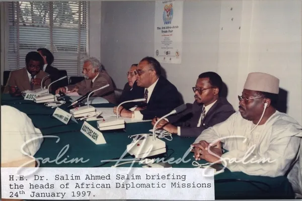 OAU COURTESY CALLS 1997000005