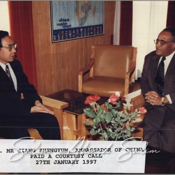 OAU COURTESY CALLS 1997000012