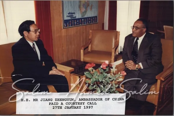 OAU COURTESY CALLS 1997000012