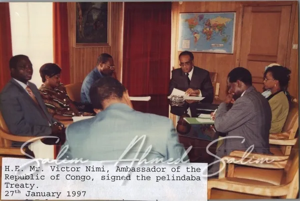 OAU COURTESY CALLS 1997000013