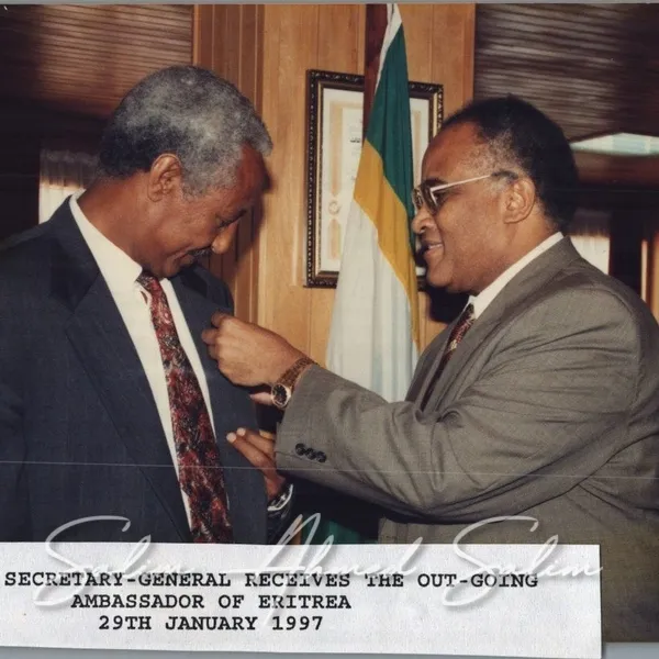 OAU COURTESY CALLS 1997000019