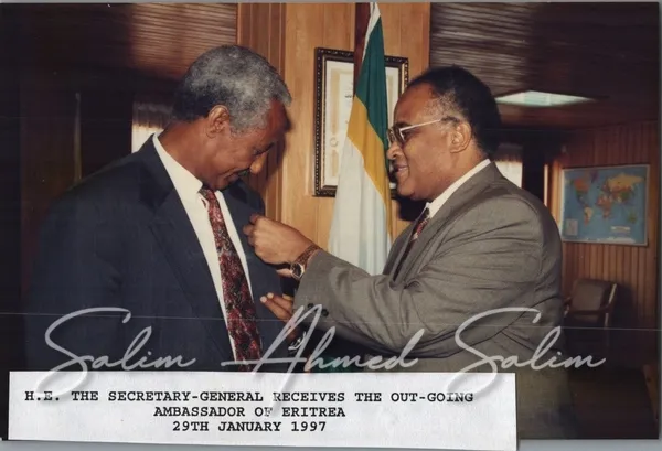 OAU COURTESY CALLS 1997000019