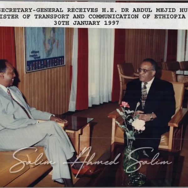 OAU COURTESY CALLS 1997000021