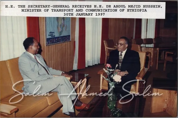 OAU COURTESY CALLS 1997000021