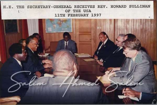 OAU COURTESY CALLS 1997000031