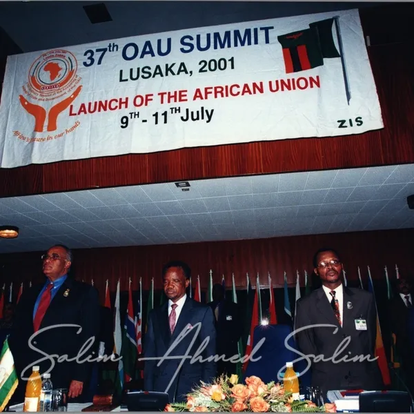 OAU summit Lusaka ZAMBIA 2001000001