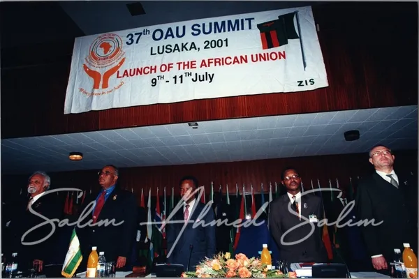 OAU summit Lusaka ZAMBIA 2001000001