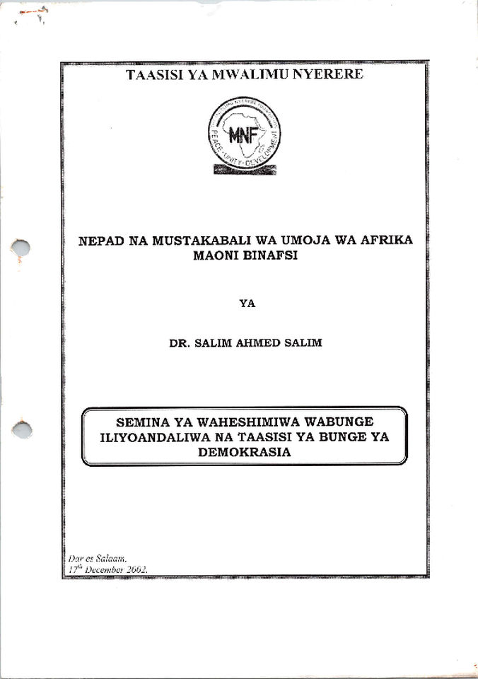 NEPAD-NA-MUSTAKABALI-WA-UMOJA-WA-AFRIKA-MAONI-BINAFSI-YA-SALIM-AHMED-SALIM.pdf