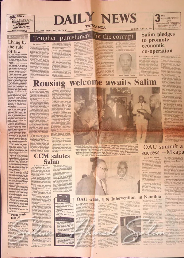 Daily News July 28 1989