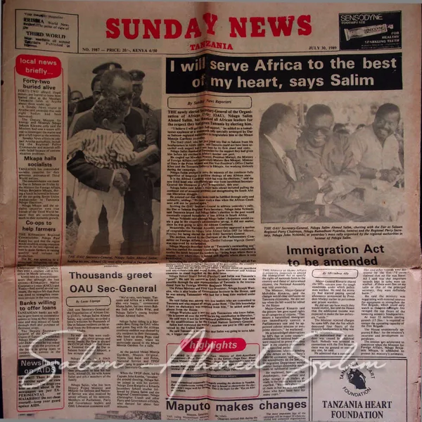 Sunday News July 30 1989