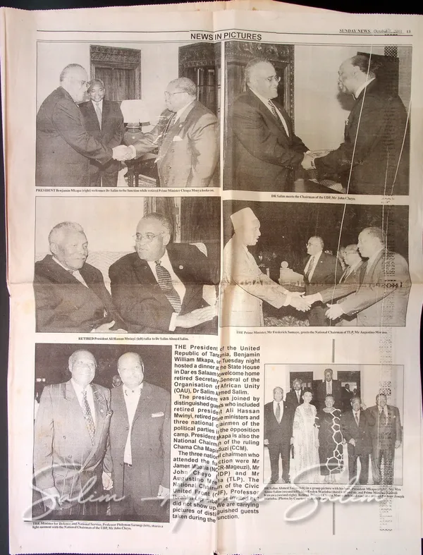 Sunday News October 2001