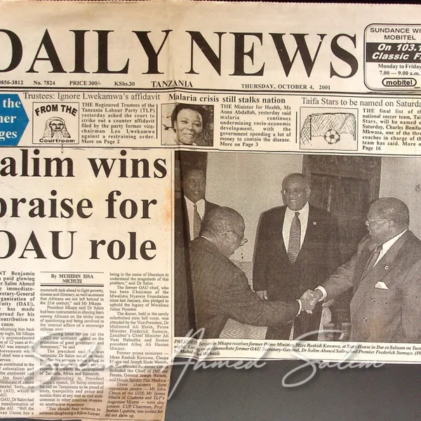 Daily News October 4 2001