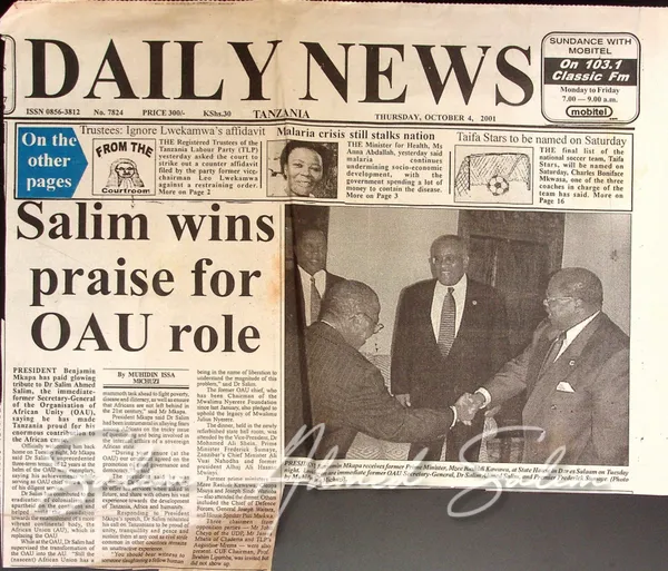 Daily News October 4 2001
