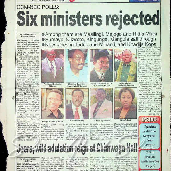The African November 1 2002