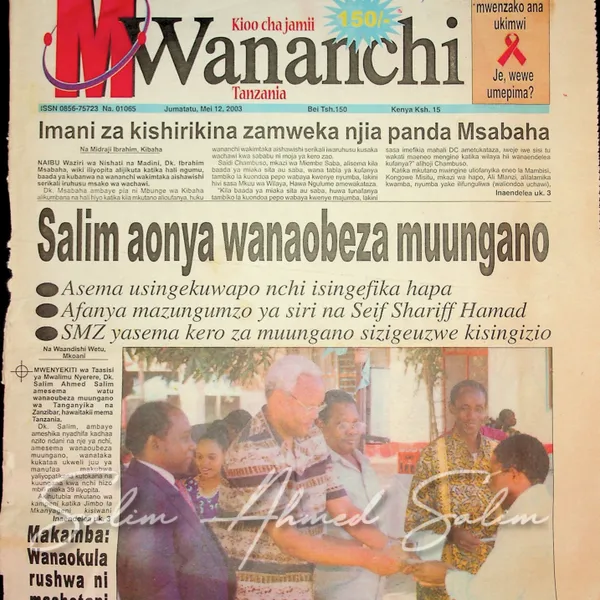 Wananchi May 12 2003