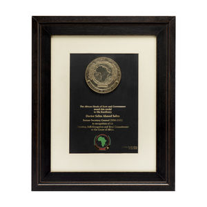 Medal of Recognition For Devotion, Self-Abnegation and total Commitment to Africa Presented by African Heads of State and Government
