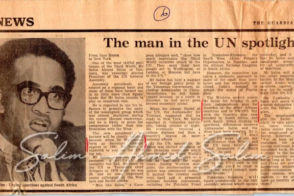 President of the 34th Session of the UN General Assembly