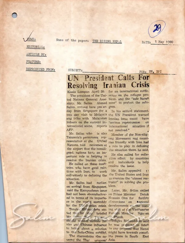 The Rising Nepal May 1 1980