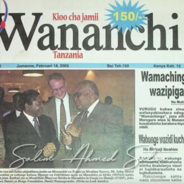 Mwananchi February 18 2003