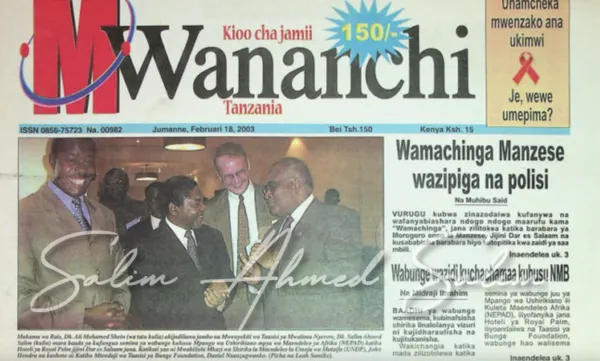 Mwananchi February 18 2003