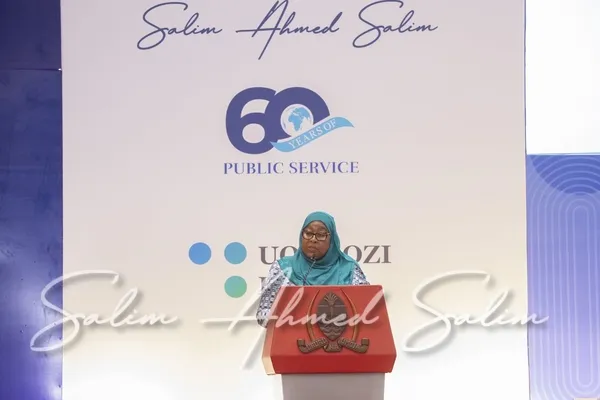 President Samia renames Dar college after Dr Salim Ahmed Salim