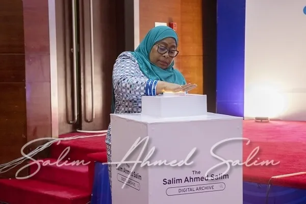 Tanzanian president launches digital archive of Salim Ahmed Salim