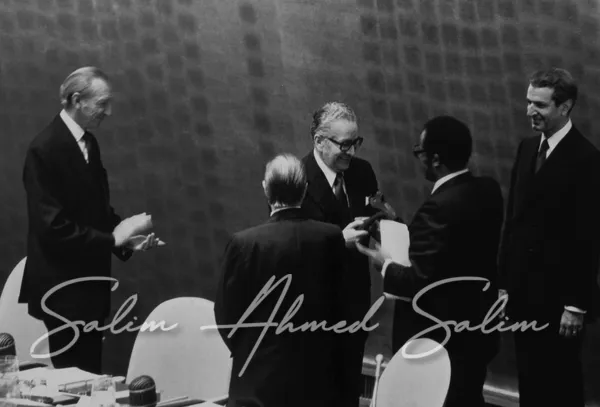 SAS WITH DIFFERENT HEADS OF STATES 34th UNGA 1