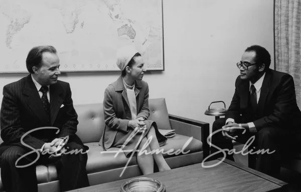 SAS WITH DIFFERENT HEADS OF STATES 34th UNGA 34