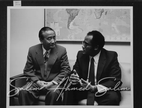 SAS WITH DIFFERENT HEADS OF STATES 34th UNGA 43