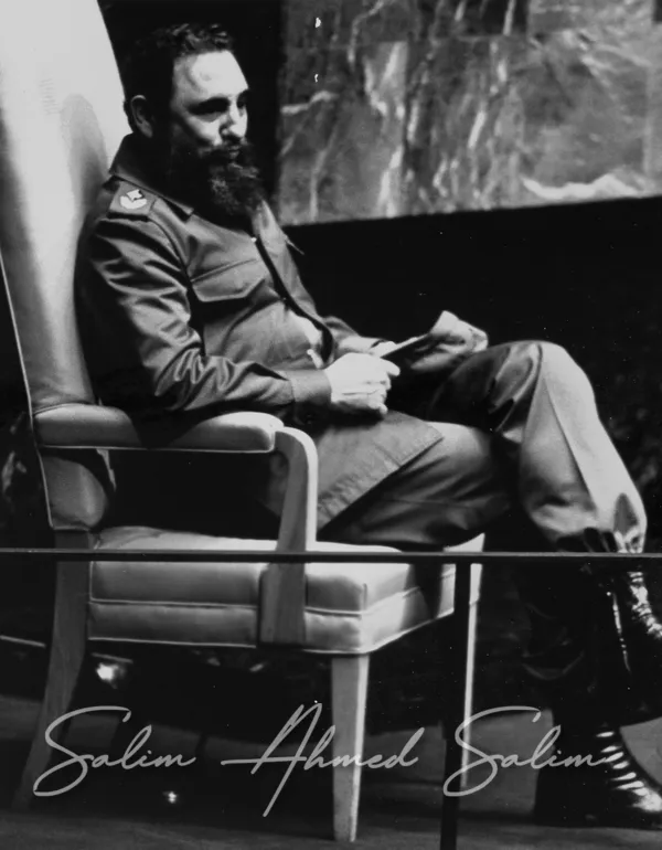 Fidel Castro Visit to UNGA 10