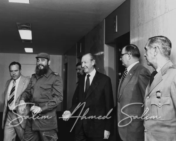 Fidel Castro Visit to UNGA 18