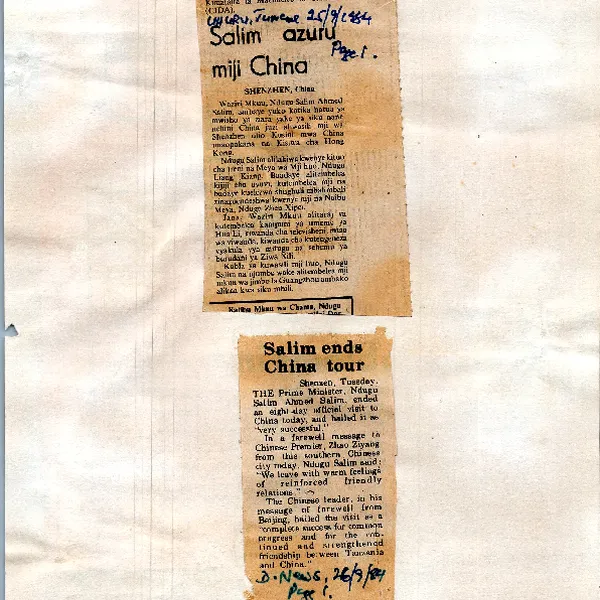 1984 Prime Minister News Clippings00007