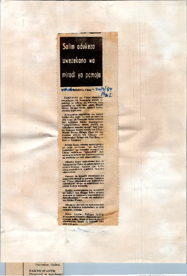 1984 Prime Minister News Clippings00004