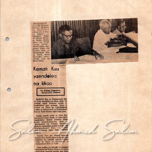 1987 Deputy PM Min Defense News Clippings 1