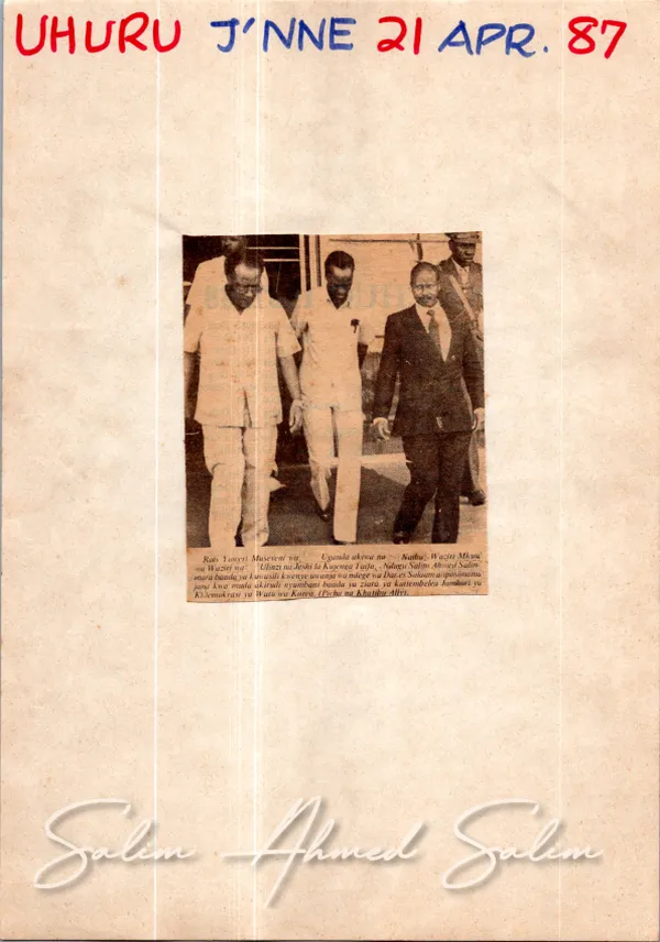 1987 Deputy PM Min Defense News Clippings 3