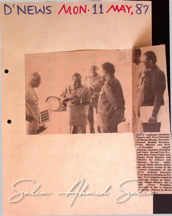 1987 Deputy PM Min Defense News Clippings 11
