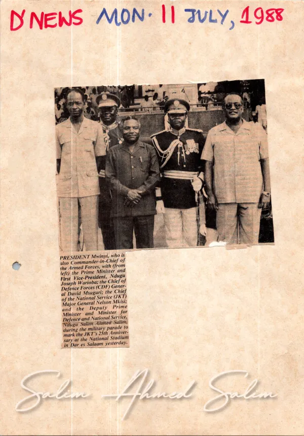 1988 Deputy PM Min Defense News Clippings 4